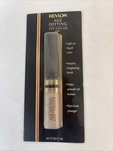 REVLON Age Defying Liquid Eye Color- Ecru - 12 Hour Wear Waterproof .03 fl oz - Picture 1 of 2