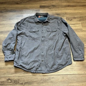 The American Outdoorsman Chore Coat Men's 2XL Fleece Lined Canvas Jacket Shacket - Picture 1 of 19