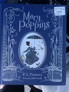 MARY POPPINS by P. L. Travers full-color Illustrated Hardcover Edition Book - Imagen 1 de 2