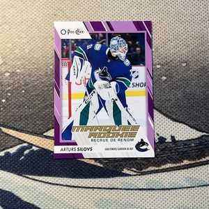 2023-24 O-Pee-Chee #559 Arturs Silvos Marquee Rookie Purple #/49 - Bild 1 von 2