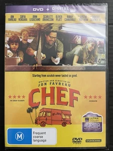 Chef (DVD, 2014) Region 4 | Brand New | Sealed - Picture 1 of 2