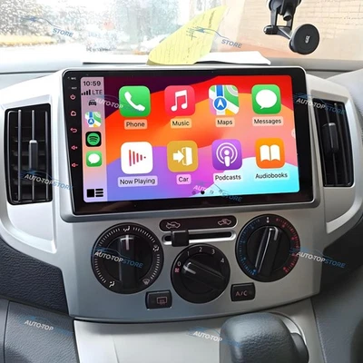 9'' 4+64G Android 15 Stereo Radio WIFI Carpaly GPS BT For Nissan NV200 2013-2019 - Image 1 of 4