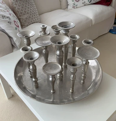 XXL-Kerzentablett / Kerzenleuchter für 13 Kerzen - Bild 1 von 4