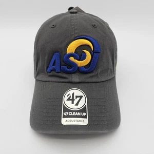 Angelo State University Washed Charcoal Adjustable Strapback Hat NWT - Picture 1 of 11