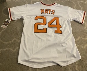 Willie Mays San Francisco Giants New York Jersey Adult Large L New MLB HOF #24 - Picture 1 of 3