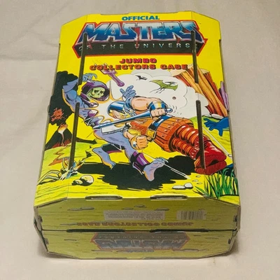 Estuche Jumbo Coleccionistas Masters Of The Universe 16" 1984 Mattel He-Man MOTU Foto 1 de 4