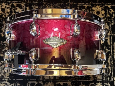 Tama WBSS65 Starclassic Walnut/Birch 14x6.5" Snare Drum - Molten Dark Raspberry - Image 1 of 4