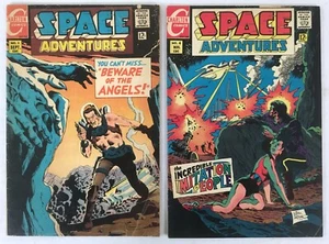 Space Adventures #3 VG+ 4.5 #4 FN+ 6.5 (Sept 1968, Charlton) 2 comic lot. - Picture 1 of 2