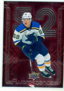 2024-25 Upper Deck Zach Dean Red Flouresence Insert Hockey Card - Bild 1 von 1