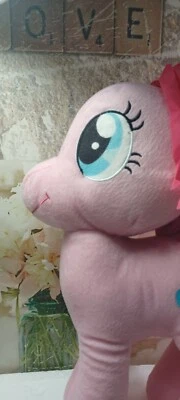 My Little Pony Pinkie Pie 16" Rosa Peluche Juguete Globos Hasbro Tela Cabello Foto 1 de 4