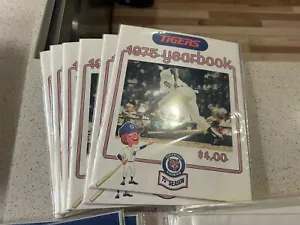 1975 Detroit Tigers Official Yearbook - 7 Copies - Picture 1 of 1