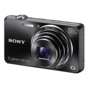 SONY Cyber Shot DSC-WX100 Digital Camera CMOS Sensor 1080i HD Video Recording - Picture 1 of 9