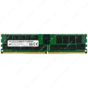 Micron 32GB DDR4-2400 PC4-19200 RDIMM Server Memory RAM (MTA36ASF4G72PZ-2G3B1) - Picture 1 of 2