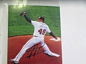 Jair Jurrjens Atlanta Braves 8x10 Hand Signed Autograph w/COA - Picture 1 of 1