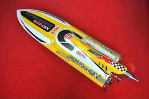 G30H 30CC 54" Fiber Glass Deep-V Monohull Gasoline ARTR RC Boat No Radio System - Picture 1 of 6