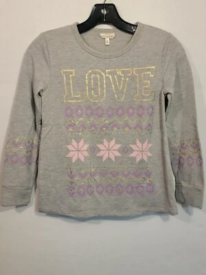 Sudadera mediana (amor) de autoestima para niñas Foto 1 de 3