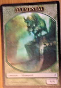 Ficha ""Elemental"" de Magic the Gathering - Imagen 1 de 1