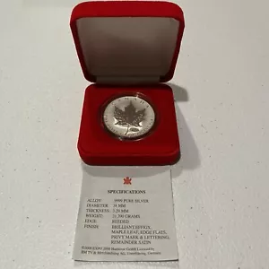 2000 Canada $5 Silver Maple Leaf w/ Expo 2000 Hannover Privy Mark + Box & CoA - Picture 1 of 8