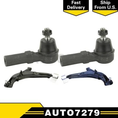 Braço de controle inferior dianteiro e junta esférica para Infiniti I30 4X extremidade externa da haste de amarração - Imagem 1 de 4