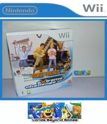 Family Trainer Extreme Challenge Game & Mat Box Set Nintendo Wii PAL NEW - Image 1 of 4