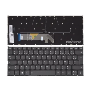 KINPOWER Clavier Azerty Français Pour Lenovo Yogo 530-14IKB avec Rétroéclairage