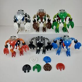 Lot: 6 Lego Bionicle Bohrok Collection 8650 8561 8562 8563 8564 8565 **READ**