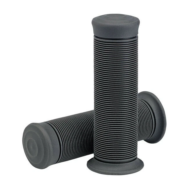 Biltwell Kung Fu Poignées 1 ", Gris, pour Harley - Davidson - Photo 1/1