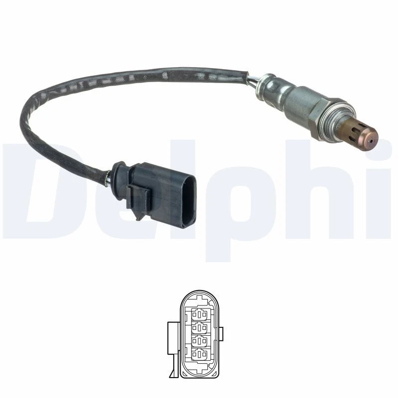 DELPHI Sonda Lambda Ajuste para VW Polo 1.2 TSI Golf Plus Audi A1 Sportback - Imagen 1 de 1