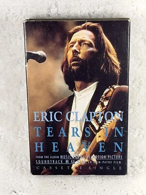Eric Clapton - Tears In Heaven 1992 Cassette Single Rush - Image 1 of 4