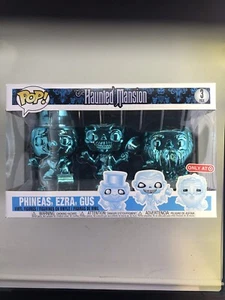 Funko Pop The Haunted Mansion 3 Pack Chrome Phineas, Ezra, Gus Disney - Bild 1 von 6