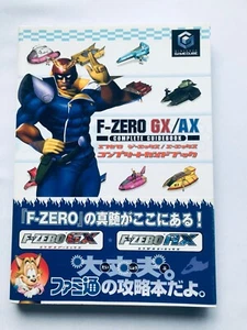 F-ZERO GX/AX Complete Guide GC GameCube Strategy with Obi Postcard - Picture 1 of 7