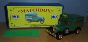 Matchbox Yesteryear YAL-01 Model A Ford Van Exxon All Green Code 2 - Picture 1 of 6
