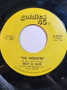 Billy Ford Thunderbirds : La Dee Dah, The Monster 1957 VG+ F255 - Picture 1 of 1