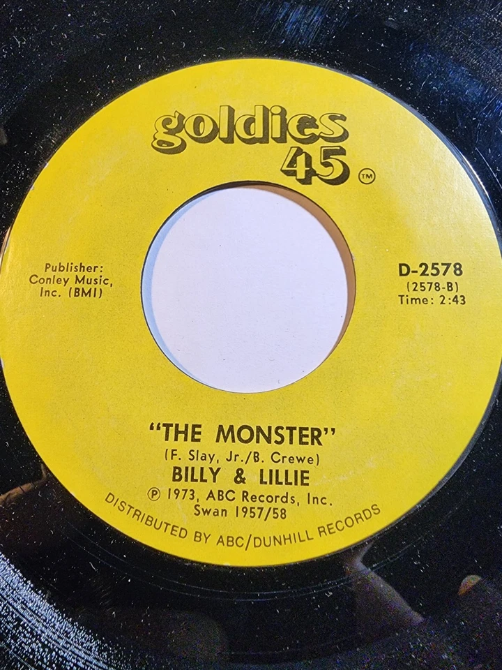 Billy Ford Thunderbirds : La Dee Dah, The Monster 1957 VG+ F255 - Image 1 of 1