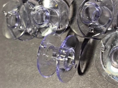 12 Bobbins For Bernette Sewing Machine Models: 50, 60, 70, 75, H70 - Image 1 of 3