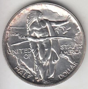 JUST REDUCED!! 1926-S OREGON TRAIL COMMEMORATIVE HALF DOLLAR CHOICE-GEM BU - Picture 1 of 2