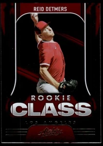 2022 Panini Absolute Rookie Class Reid Detmers Los Angeles Angels #RC-10 - Picture 1 of 2
