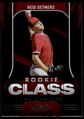 2022 Panini Absolute Rookie Class Reid Detmers Los Angeles Angels #RC-10 - Image 1 of 2
