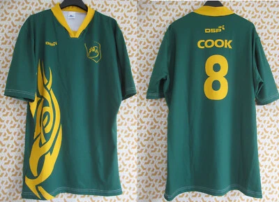 Maillot Rugby EMN Porté cook #8 Decoux sport DSP Vert Homme - XXL - Photo 1/4