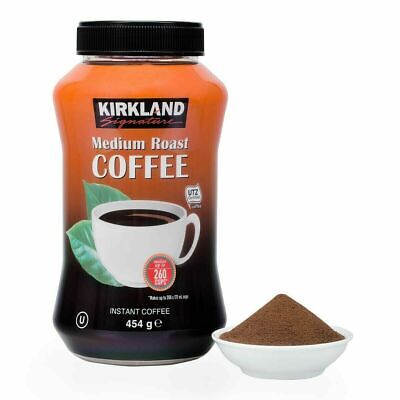 Kirkland Signature Medium Roast Instant Coffee 454G EXP. 16.11.23 • 22.99$