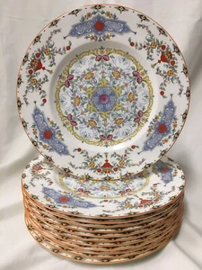 (12) 1926 Royal Worcester “Canopic” 10.5 Inch Art Deco DINNER PLATES #3319/3 - Picture 1 of 12