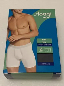 Sloggi Para Hombre Underware (X2) Siempre Fresco Corto Gris Grande - Imagen 1 de 4