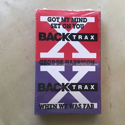 SEALED cassette George Harrison-Got My Mind Set On You/When We Was Fab Red/Purp - Image 1 of 3