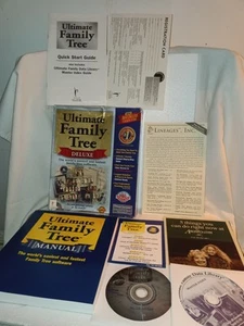 Ultimate Family Tree Deluxe Windows 3.1 & 95/98 PC Software [komplett in Box] - Bild 1 von 4