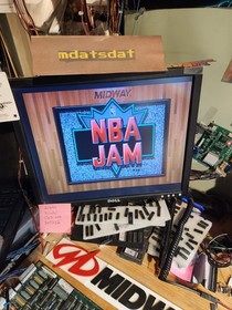 NBA JAM JAM PCB JAMMA ARCADE REVISION 3.01 BOARD SET WORKING!!!! MIDWAY 