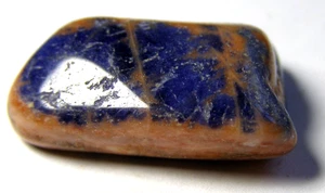 SUNSET SODALITE TUMBLESTONE - 2,5 x 1,9 cm 6,57 gm (con NARANJA) CONFIANZA #10 - Imagen 1 de 4