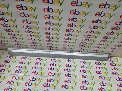 09-15 HONDA PILOT FRONT LEFT DOOR MOLDING TRIM OEM SILVER NH689M DAMAGED - Image 1 of 4