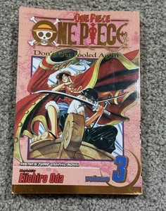 One Piece Volume 3 Don't Get Fooled Again Gold Foil di Eiichiro Oda come da foto - Foto 1 di 5