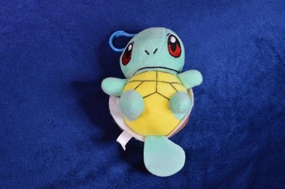 Squirtle Pokemon Clip-On Keychain Plush Generic Toy Stuffed Animal Water Turtle - Image 1 of 4