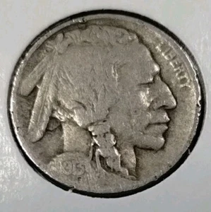 1913 Buffalo Nickel Type 1 First Year - Picture 1 of 4